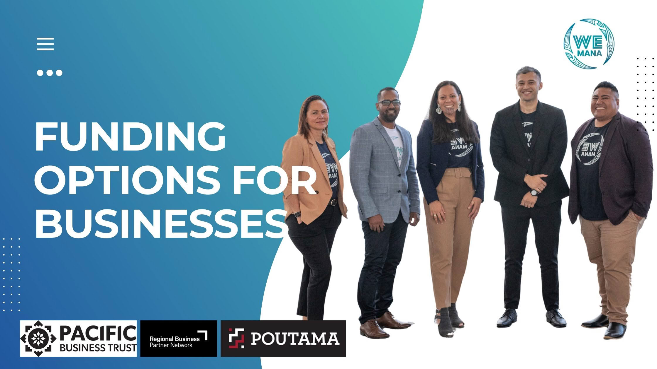 Funding Options for Business | WE Mana